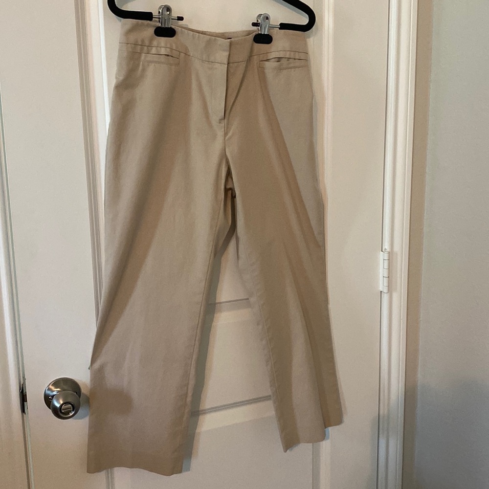 Lafayette 148 New York khaki ankle pant
